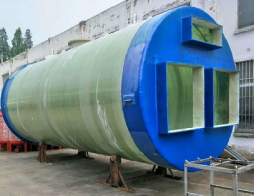 呼和浩特一體化污水提升泵站的優勢 玻璃鋼生物除臭箱的應用